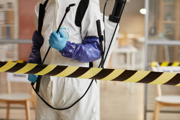 Professional Trauma Scene Cleanup technician working in Falls City, OR